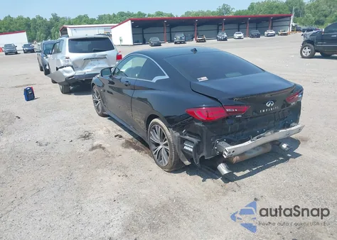2017 Infiniti Q60 3.0T Premium z USA, uszkodzony, nr VIN JN1EV7EL6HM550913
